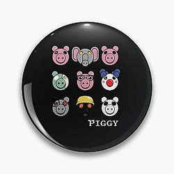 Thinknoodles Piggy Merchandise Pin