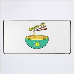 Think Noodles Japanese Anime Cute Yellow Flower Desk Mat