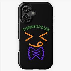 Funny Prints ThinkNoodles iPhone Tough Case