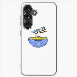 Think Japanese Anime Cute Blue Flower Case for Samsung Galaxy