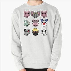 Thinknoodles Piggy Merchandise Pullover Sweatshirt