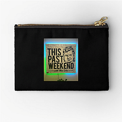 Southern Humor This Past Weekend Zipper Pouches