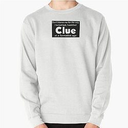 Don't blame me blame Tim Curry Pullover Sweatshirt