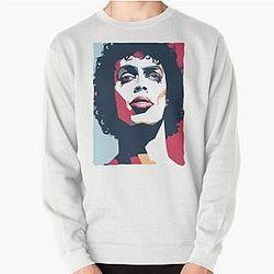 The Rocky Horror Picture Show Tim Curry Rock History Pullover Sweatshirt