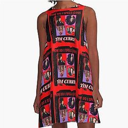 Tim Curry Love A-Line Dress