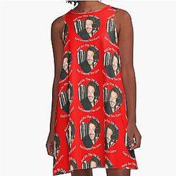 Puppy and Tim Curry A Line Dress