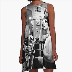 Tim Curry Rocky Horror Stage Show A-line Dress