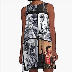 The Legend Tim Curry Lord of Darkness A-Line Dress