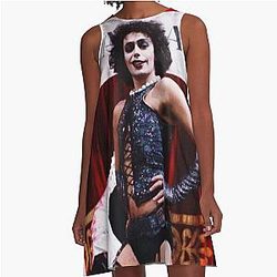 Tim Curry Rocky Horror A Line Dress