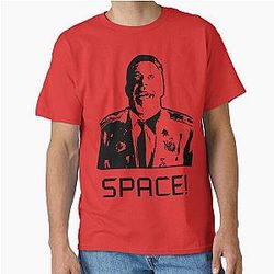 Space Tim Curry Command and Conquer Red Alert Classic T-Shirt