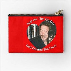 Puppy And Tim Curry Zipper Pouch