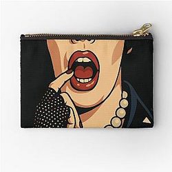 Rocky Horror Picture Show Tim Curry Rock History Zipper Pouch