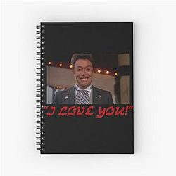 Tim Curry - I Love You! Spiral Notebook