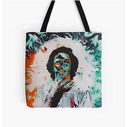 Psychedelic Tim Curry Tote Bag