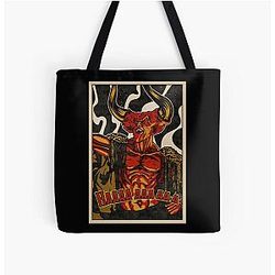 Tim Curry Darkness Comic Tote Bag