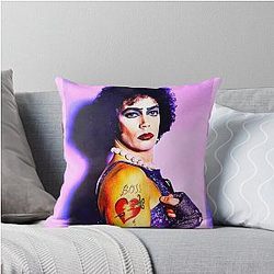 The Rocky Horror Picture Show Throw Pillow with Tim Curry