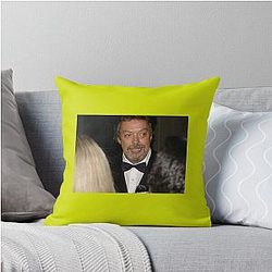 Tim Curry Interviewed Throw Pillow