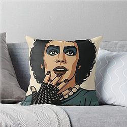 Rocky Horror Picture Show Tim Curry Throw Pillow