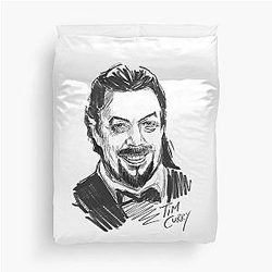 Tim Curry Portrait Duvet Cover