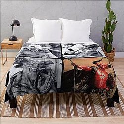 The Legend Tim Curry Lord of Darkness Throw Blanket