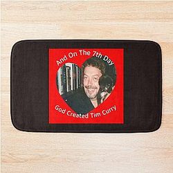 Puppy and Tim Curry Bath Mat