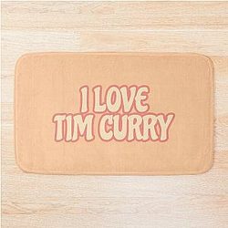 I Love Tim Curry Bath Mat