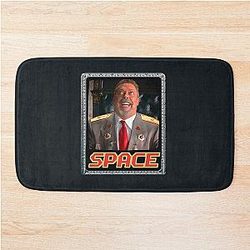 Space Time Curry Meme Bath Mat
