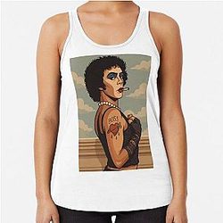 Rocky Horror Picture Show Tim Curry Rock History Tank Top