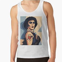 Rocky Horror Picture Show Tim Curry Rock History Tank Top
