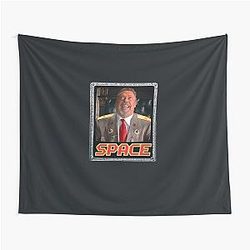 Space Time Curry Meme Tapestry