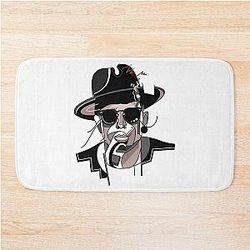 Geo Porträt von Timmy Trumpet Bath Mat