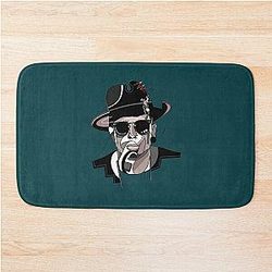 Géo portrait de Timmy Trumpet classique Bath Mat