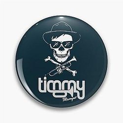 Timmy Trumpet White Pin