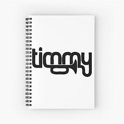 Best sellers timmy trumpet logo merchandise notebook