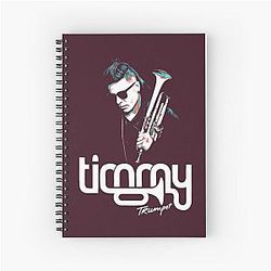 Timmy Trumpet Spiral Notebook