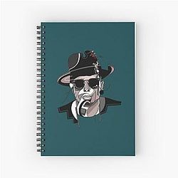 Géo portrait de Timmy Trumpet classique Spiral Notebook