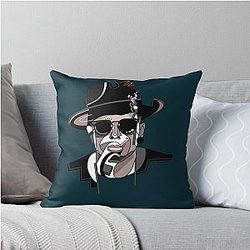 Geo-Portrait von Timmy Trumpet Throw Pillow