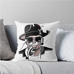 Geo-Porträt von Timmy Trumpet Throw Pillow