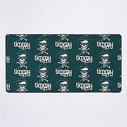 Timmy Trumpet White Desk Mat
