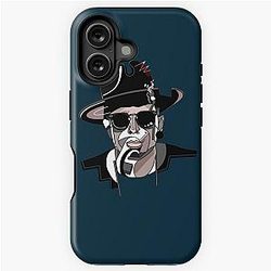 Geo-Portrait von Timmy Trumpet iPhone Tough Case