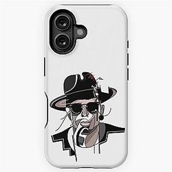 Geo Porträt of Timmy Trumpet iPhone Case