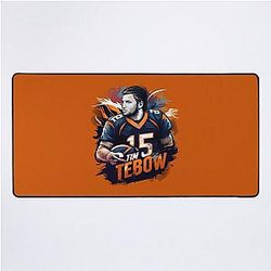 Tim Tebow Denver Broncos Desk Mat