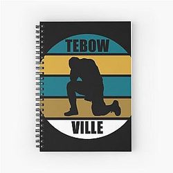 Tebow Ville Tim Tebow Kneeling Tight End Jacksonville Jaguars Florida Tebow Time Notebook