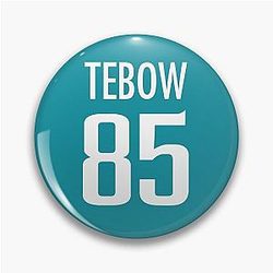 Tim Tebow Jaguars Jersey - Pin