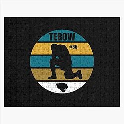 Tim Tebow Tight End Jacksonville Jaguars Florida Tebow Time Jigsaw Puzzle