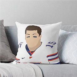 Tim Tebow Philippians 4:13 Throw Pillow