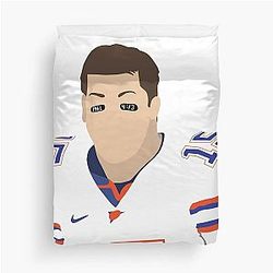 Tim Tebow Philippians 4:13 Duvet Cover