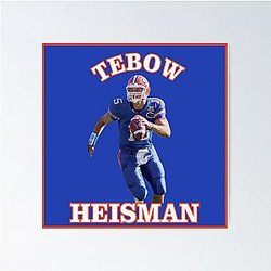Florida Tim Tebow Poster