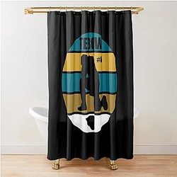 Tim Tebow Tight End for Jacksonville Jaguars Florida Tebow Time Shower Curtain
