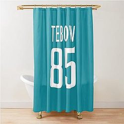 Tim Tebow Jaguars Jersey 85 Shower Curtain